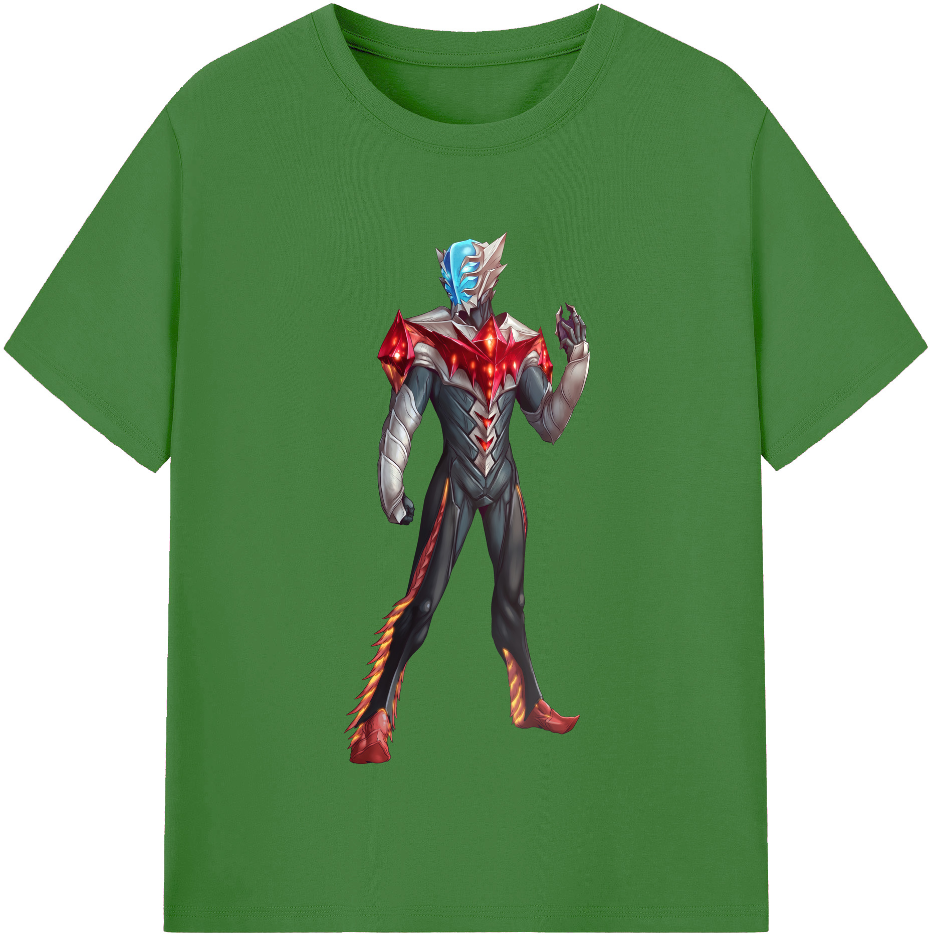 （画像用） ウルトラマン Ultraman レディースカジュアルプリントTシャツ（綿100％）